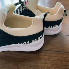 【未使用】ALGYデニムスニーカー24cmの画像