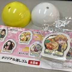 鬼滅の刃　我妻善逸　消しゴムの画像