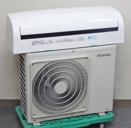 【取引完了】(36) アイリスオーヤマ  ルームエアコン 2.2kW 6畳用 2018年製‼️取付販売