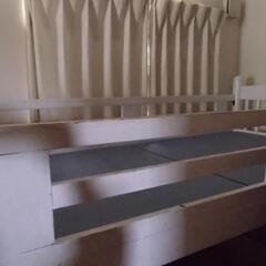 【木製　二段ベッド】説明文変更しました　