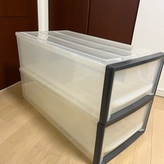 【使用感有】収納ケースの画像