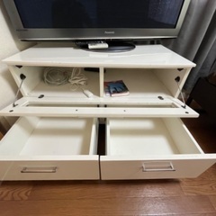 テレビ台(ホワイト)の画像