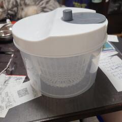 新品野菜の水切り