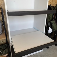 【受付終了】レンジ台 レンジボード キッチン収納の画像