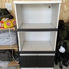 【受付終了】レンジ台 レンジボード キッチン収納