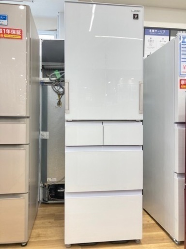 【トレファク高槻店】安心の6ヶ月保証！取りに来られる方限定！SHARP（シャープ）5ドア冷蔵庫　412L 121L のご紹介です！