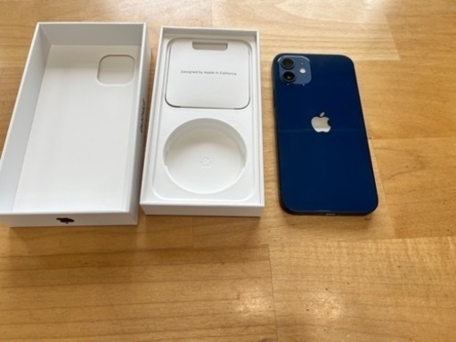 iPhone12 本体　ブルー 64GB SIMフリー
