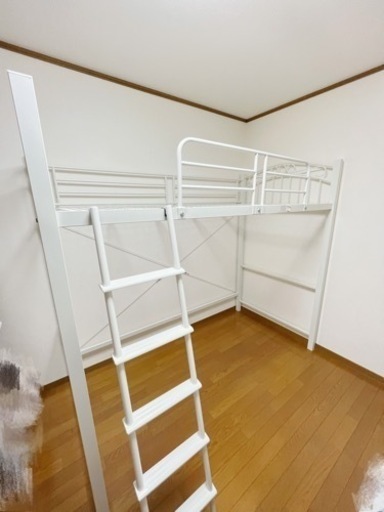 【自宅まで取りに来てくださる方】ロフトベッド ニトリ 解体済み