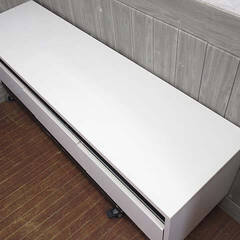 【送料込み】テレビ台 テレビボード ホワイト 幅150cm 収納 キャスター付き ss5253 テレビボード ホワイト 幅150cm 引出3杯 ローボード リビング