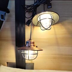 ベアボーンズ　エジソンペンダントライト　中古の画像