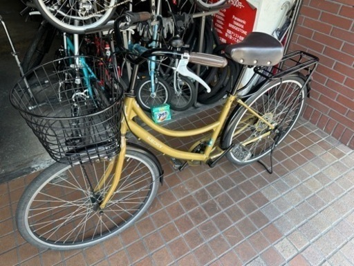 26インチ　外装6段変速　ledオートライト付き