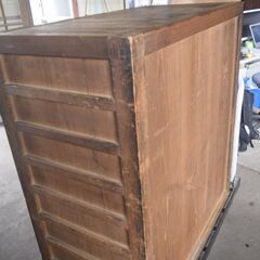 アンティーク レトロ 茶箪笥 水屋箪笥 昭和家具 W91xL49xH100cm