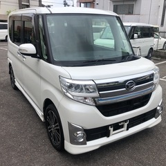 H26タントカスタムRS SAパール美車　車検２年付　ターボ良好...