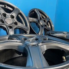 BS BRIDGESTONE TOPRUN V5/VR5 トップラン 社外ホイール 15インチ 4本 6J5HPCD114.3+45 ヴォクシー ノア等　(KH65) クレジットカード QRコード決済可能