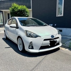 アクアG 車高調、ホイール外しノーマル戻し