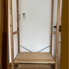 ハンガーラック差し上げます