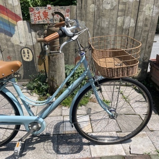 【3526】シティ　ブリヂストン　カジュナ　27インチ　前後タイヤ新品　28,100円（防犯・税込）