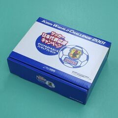 サッカー日本代表応援キャンペーン 2001 オリジナルフィギュア フィギュア12体 特製ピッチ型ディスプレイマット 札幌市 清田区 平岡の画像