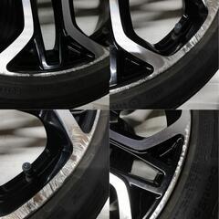 ＜訳アリ！ ノーマルタイヤ X ホイールセット 4本＞ 195/45R17 Continental 17x6.5J スズキ スイフトスポーツ ZC33S 純正 5H -114.3 中古の画像