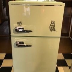 レトロキュートな冷蔵庫