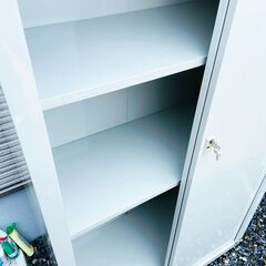 【受渡者決定】グリーンライフ　物置　高さ162㎝　幅89.5㎝の画像