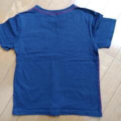 130 紺色半袖Ｔシャツの画像