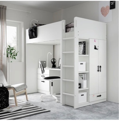 IKEA ロフトベット　使用半年未満