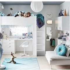 IKEA ロフトベッド IKEA ロフトベッド 去年購入