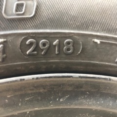 2018年製 155/65/13 メッキカバーセット 4穴PCD100 ライフ ゼスト ザッツ バモス アクティの画像