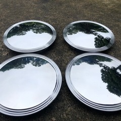 2018年製 155/65/13 メッキカバーセット 4穴PCD...