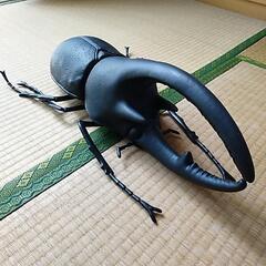 カブトムシ　昆虫　フィギュアの画像