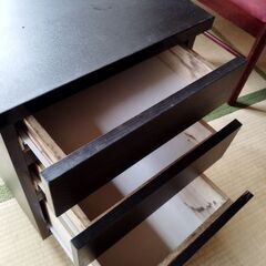 3段引き出し　中古の画像