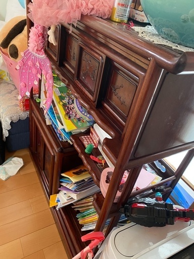 アンティーク家具　家具　収納　飾り棚