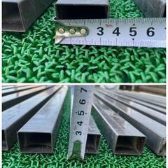 フェンス　スチール　柱　中古品　ブラウン　ベージュ　ホワイト　96cm　76cmの画像