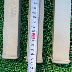 フェンス　スチール　柱　中古品　ブラウン　ベージュ　ホワイト　96cm　76cmの画像