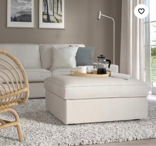 美品3人掛ソファー替えカバー付き