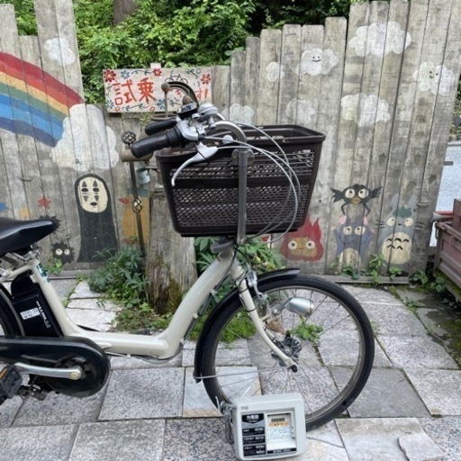 【3533】後子供乗せ付電動アシスト　ヤマハPAS  前22インチ後26インチ　31,400円（防犯・税込）