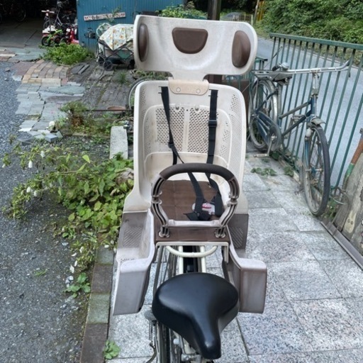 【3533】後子供乗せ付電動アシスト　ヤマハPAS  前22インチ後26インチ　31,400円（防犯・税込）