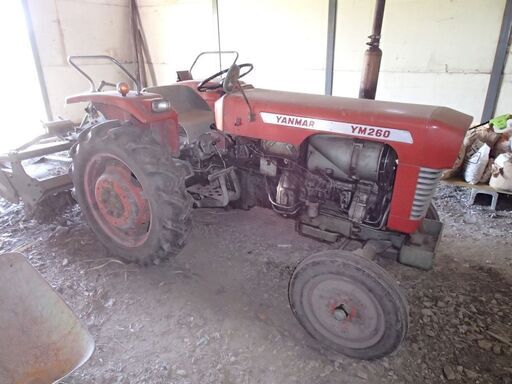 ヤンマー ディーゼルトラクター YM260　動作します！ 耕運機
