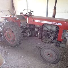 ヤンマー ディーゼルトラクター YM260　動作します！ 耕運機の画像