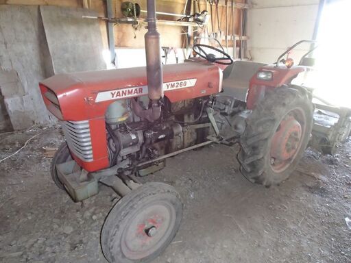 ヤンマー ディーゼルトラクター YM260　動作します！ 耕運機