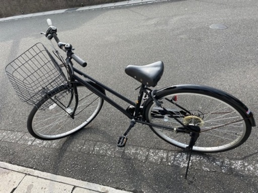 早い者勝ち！！　自転車　黒　変則ギア付き