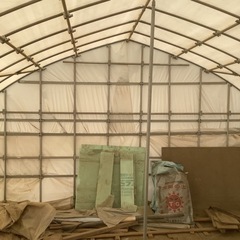 ビニールハウス　間口4.5m アーチパイプ19㍉の画像