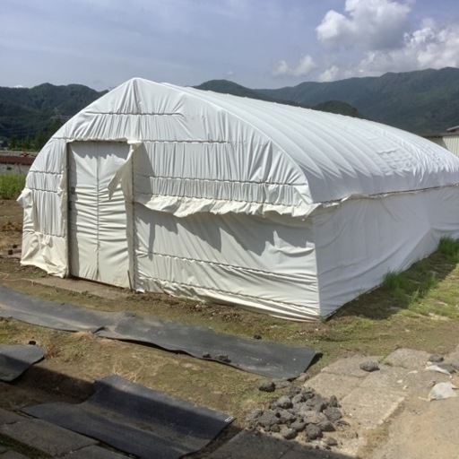 ビニールハウス　間口4.5m アーチパイプ19㍉