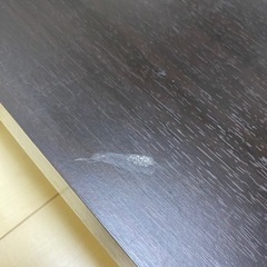ガラステーブル　月末に処分予定の画像