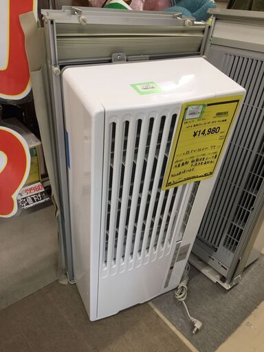 ジモティ来店特価!!【リモコン新品！】　ウィンドエアコン　ハイアール　JA-16T　　2019　　J-0651