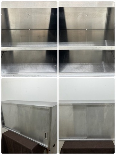 SINKO　シンコー　業務用　ステンレス　吊り戸棚　店舗　飲食店　W1２００xD３５０ｘH６００ｍｍ