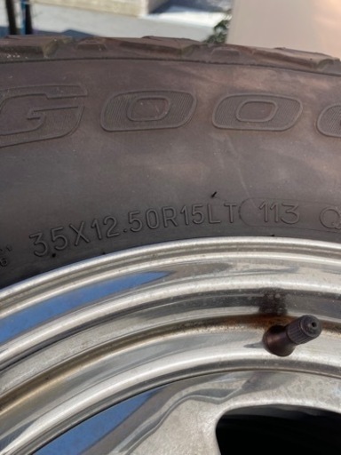 BFGoodrich Mud-Terrain KM3 35×12.50R15 グッドリッチ マッドテレーン マッテレ 8〜9部山 バリ山