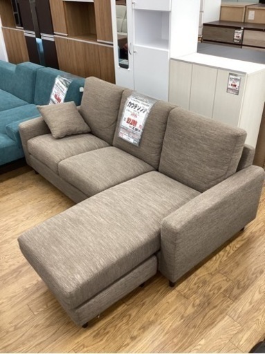 KF-60【新入荷　リサイクル品】ニトリ　Nポケット　カウチソファ　ブラウン