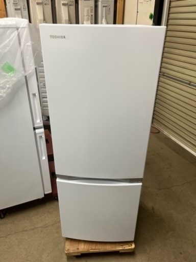 2021年製　東芝ノンフロン2ドア冷蔵庫153L/ホワイト
